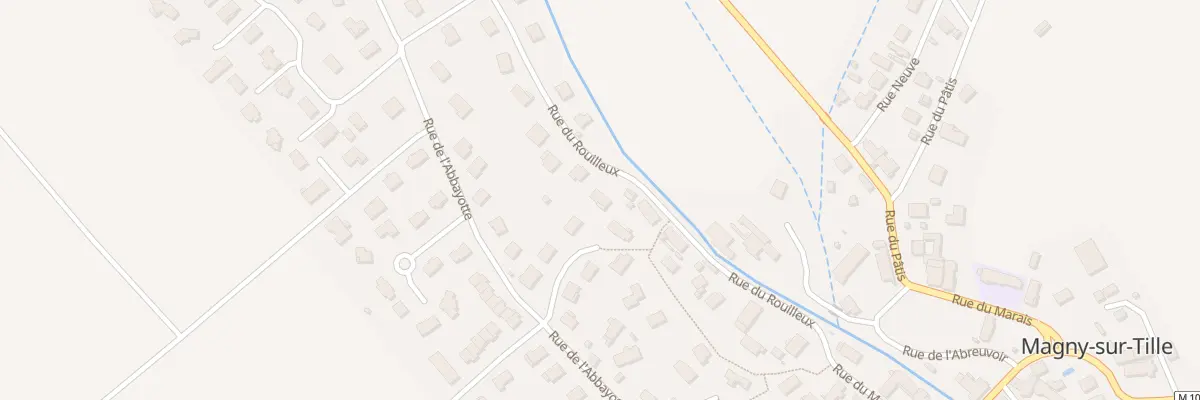 Plan du 7 Imp de l’Abbayotte à Magny-sur-Tille