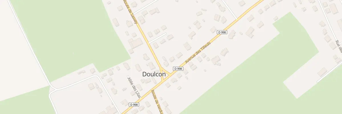Plan du 26 Av des Tilleuls à Doulcon