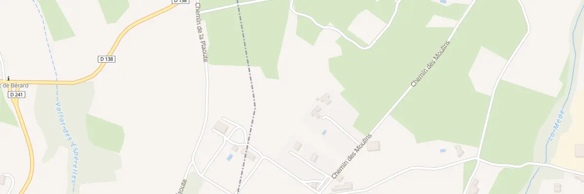 Plan du 6835 Lamberge à Bédoin