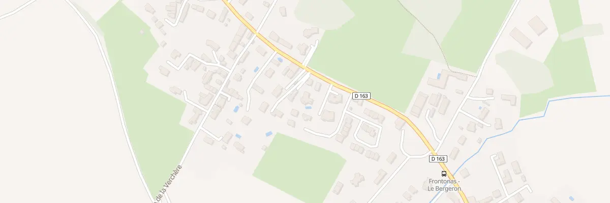 Plan du 205 Rte de Gonas à Frontonas
