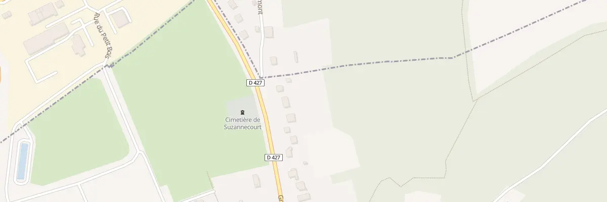 Plan du 3 Rue Grande Rue à Suzannecourt