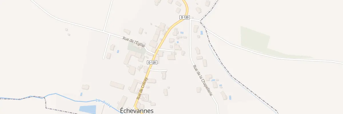 Plan du 4 Rle Fauconnet à Échevannes
