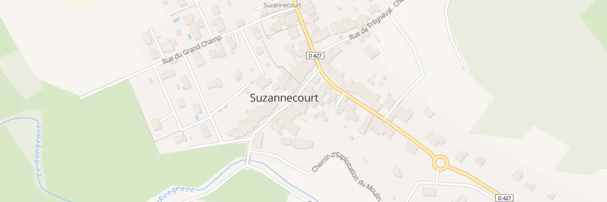 Plan du 11 Rue du Moulin à Suzannecourt