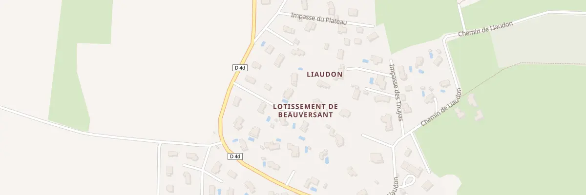 Plan du 5440 Lot de Beauversant à Pérouges