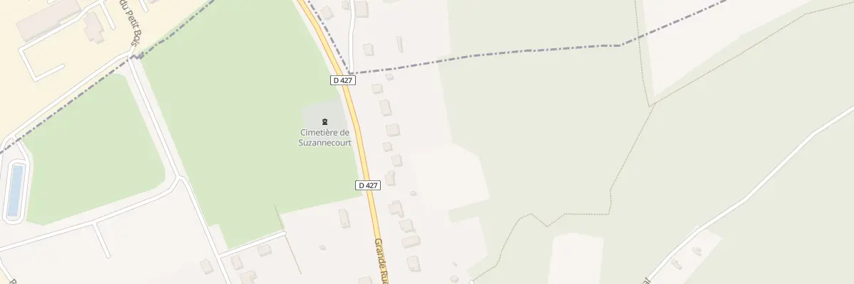 Plan du 7 Rue Grande Rue à Suzannecourt