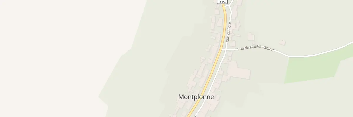 Plan du 26 Rue du Chanoine Maxime Souplet à Montplonne