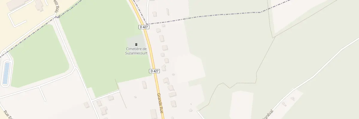 Plan du 9 Rue Grande Rue à Suzannecourt