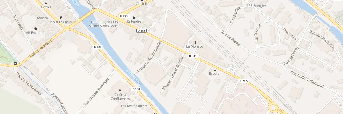 Plan du 43 Rue Ernest Bradfer à Bar-le-Duc