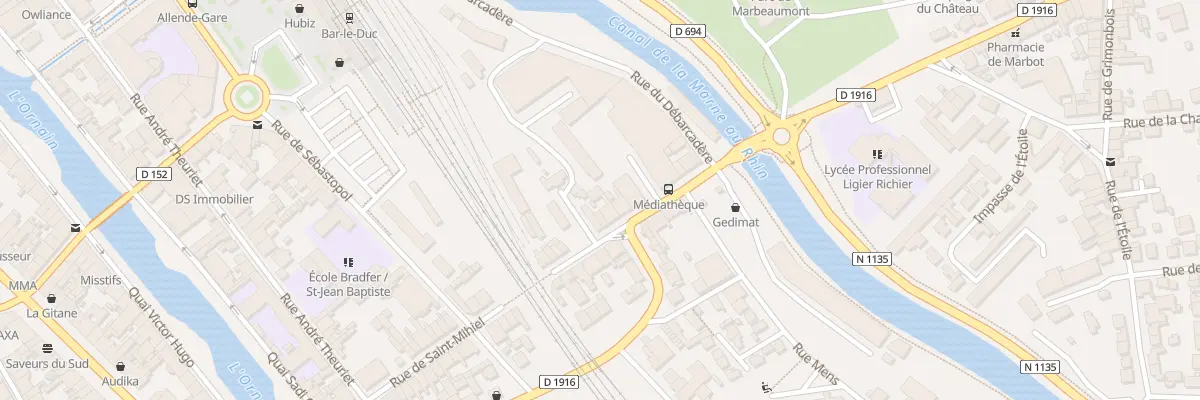 Plan du 62 Rue de Saint-mihiel à Bar-le-Duc