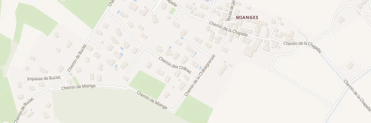 Plan du 62 Che des Chenes à Chamagnieu