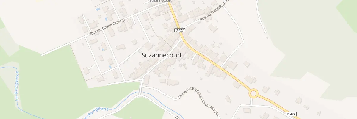 Plan du 9 Rue du Moulin à Suzannecourt