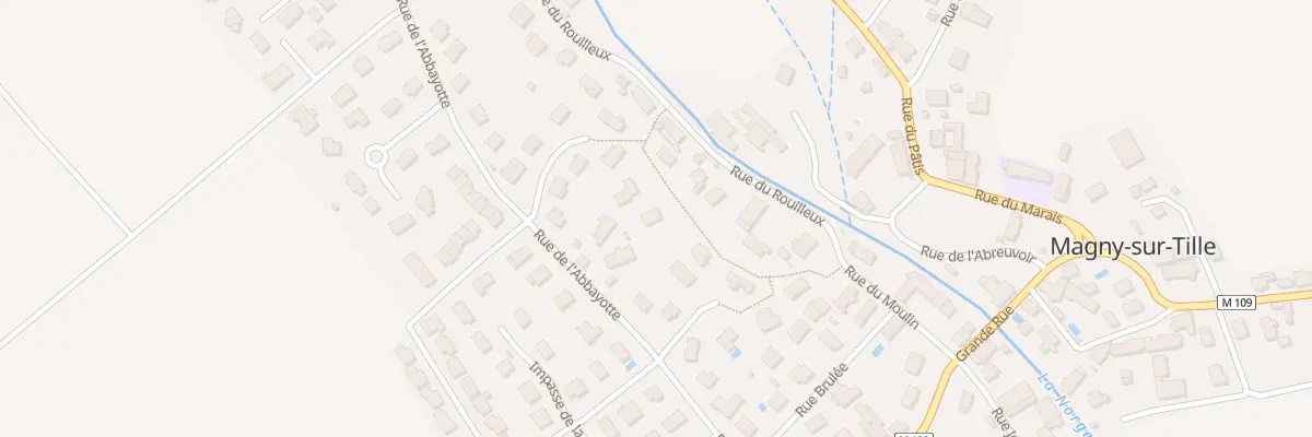 Plan du 18B Rue de l’Abbayotte à Magny-sur-Tille