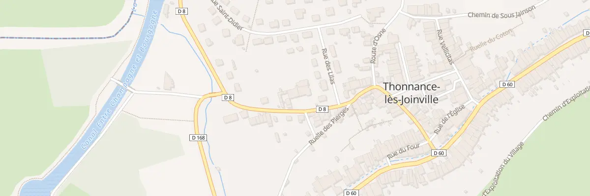 Plan du 15 Rue de Bussy à Thonnance-lès-Joinville