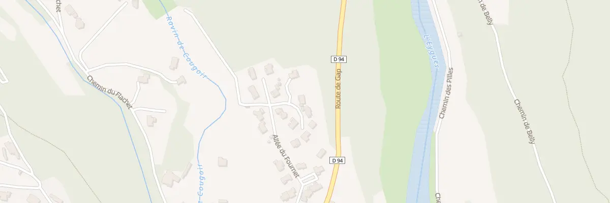 Plan du 6 Lot du Fournet à Aubres
