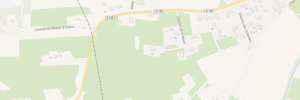 Plan du 589C Rte de Crillon-le-Brave à Bédoin