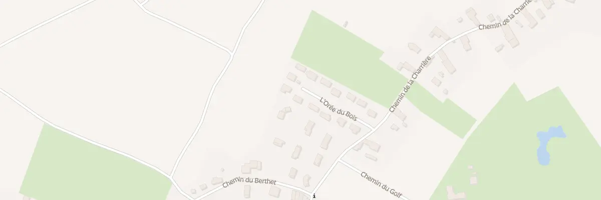 Plan du 635 Che de la Charriere à Faramans