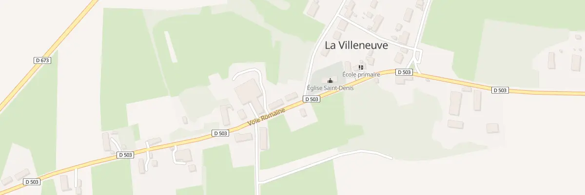 Plan du 21 Voie Romaine à Clux-Villeneuve