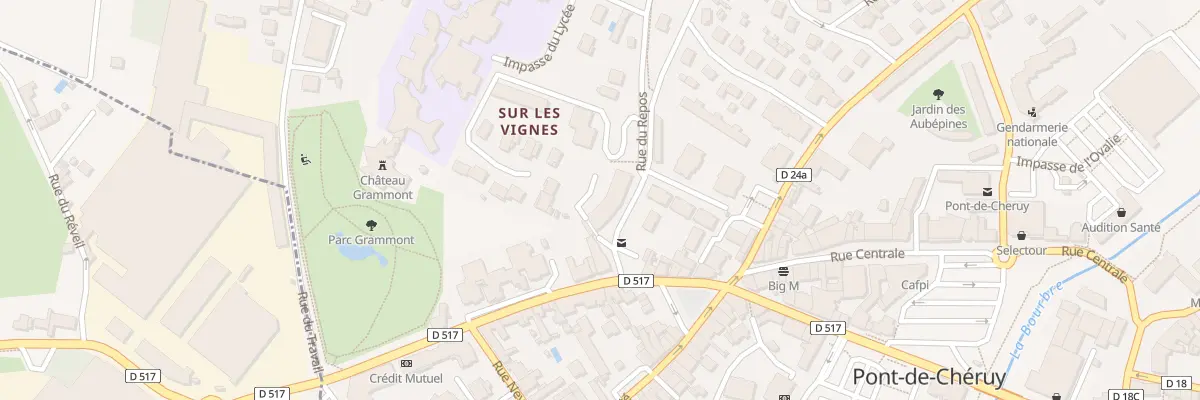 Plan du 3 Bd Léon Gontier à Pont-de-Chéruy