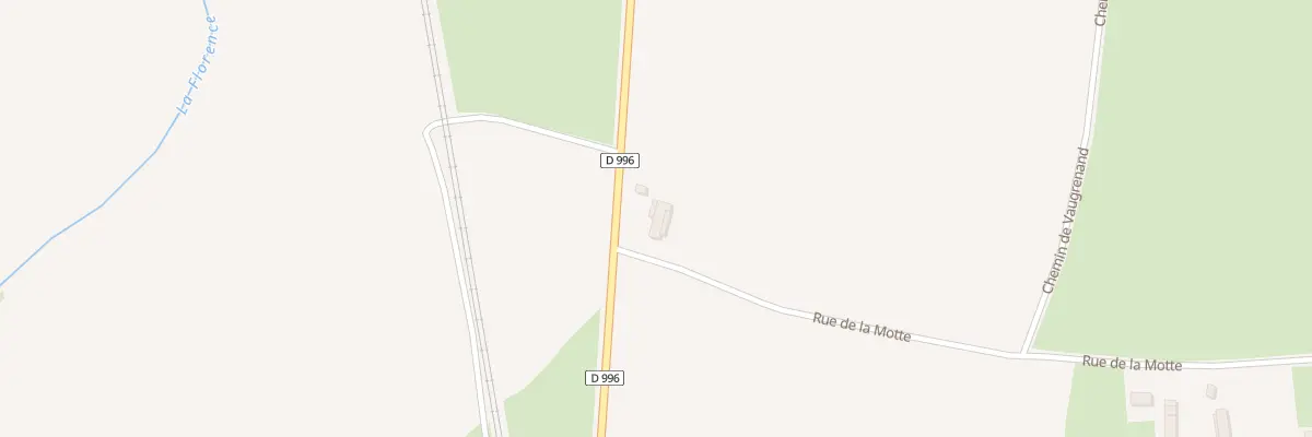 Plan du 2 Rte de Dijon à La Racineuse