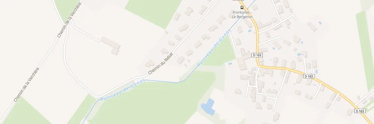 Plan du 230 Che du Rebat à Saint-Baudille-de-la-Tour
