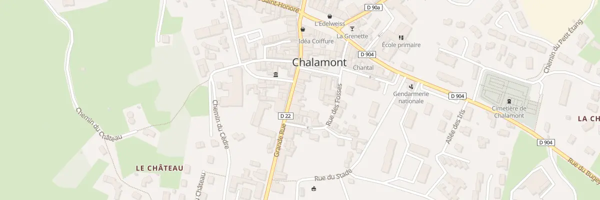 Plan du 133 Grande Rue à Chalamont