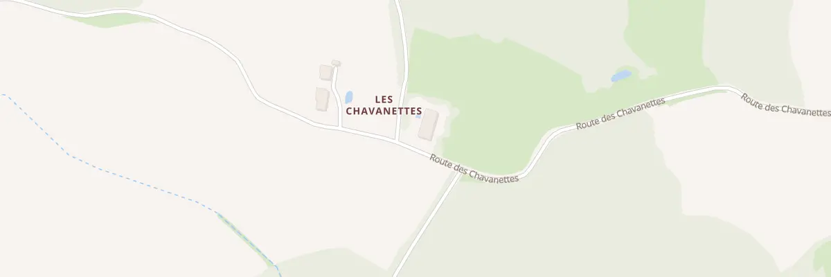Plan du 1332 Rte des Chavanettes à La Chapelle-Naude