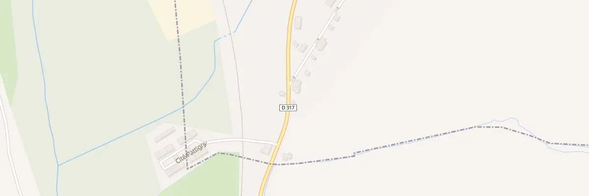 Plan du 1 Vc d’Yvois à Pure