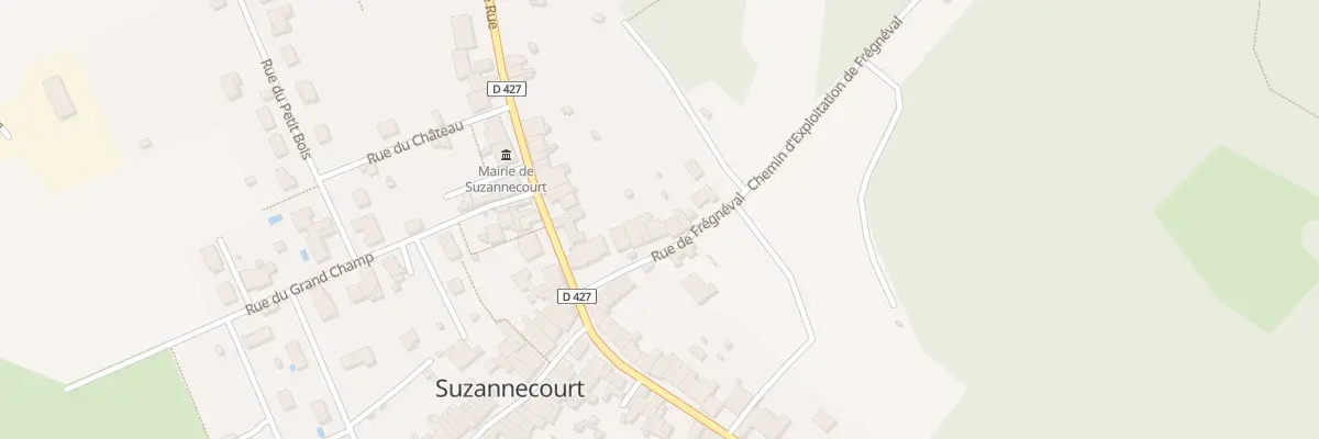 Plan du 7 Rue de Fregneval à Suzannecourt