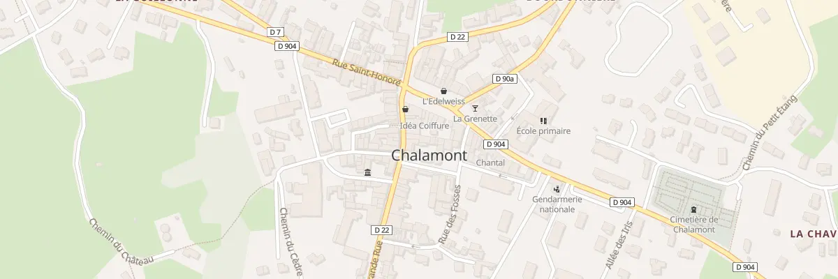 Plan du 59 Gr Grande Rue à Chalamont
