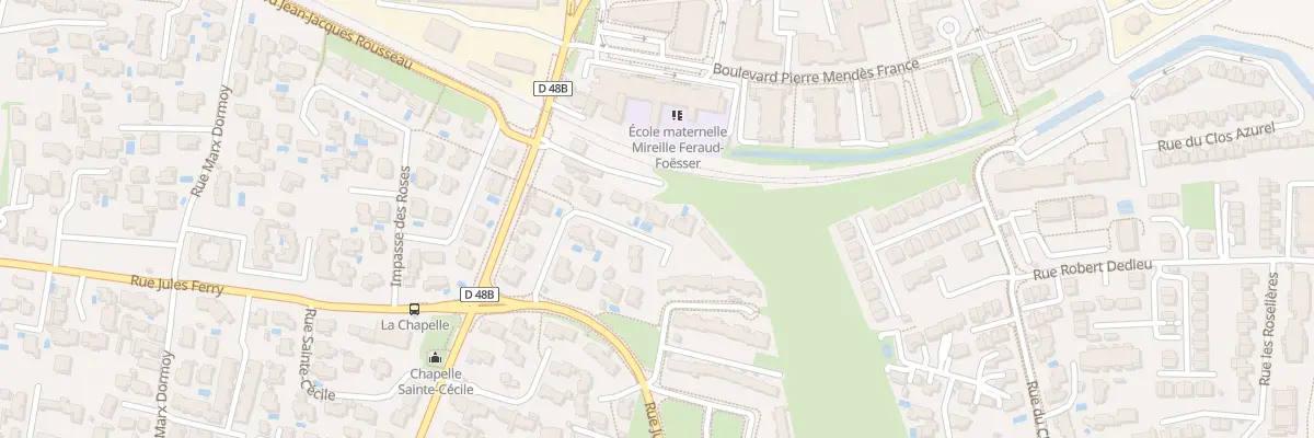 Plan du 13 Imp la Fontaine à Châteauneuf-les-Martigues