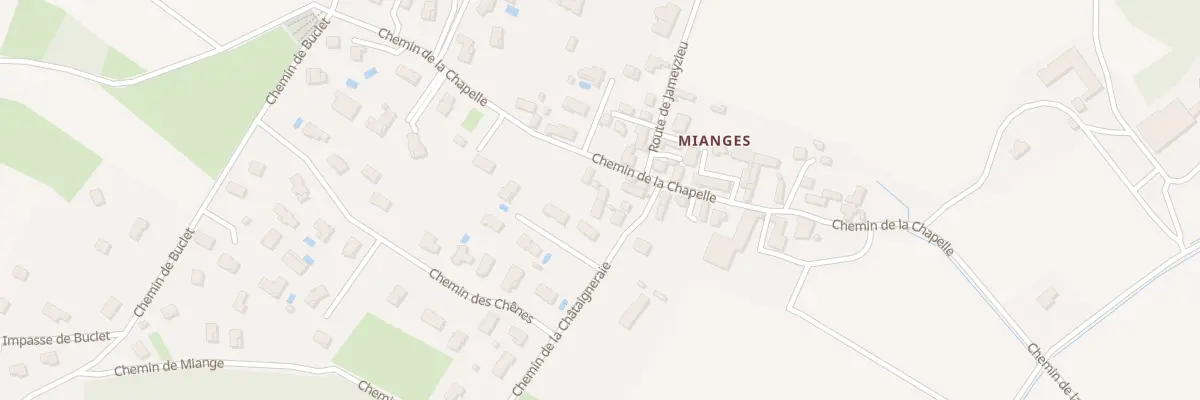 Plan du 589 Che de la Chapelle à Chamagnieu