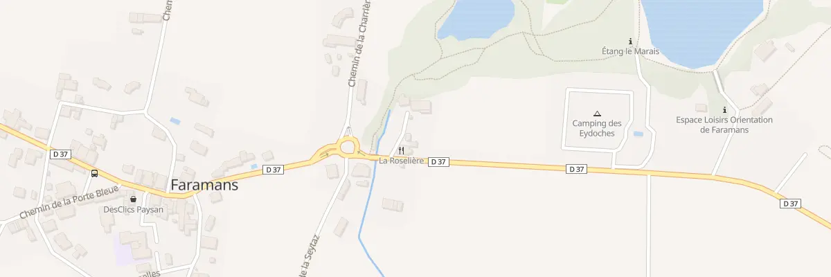 Plan du 273 Av des Marais à Faramans