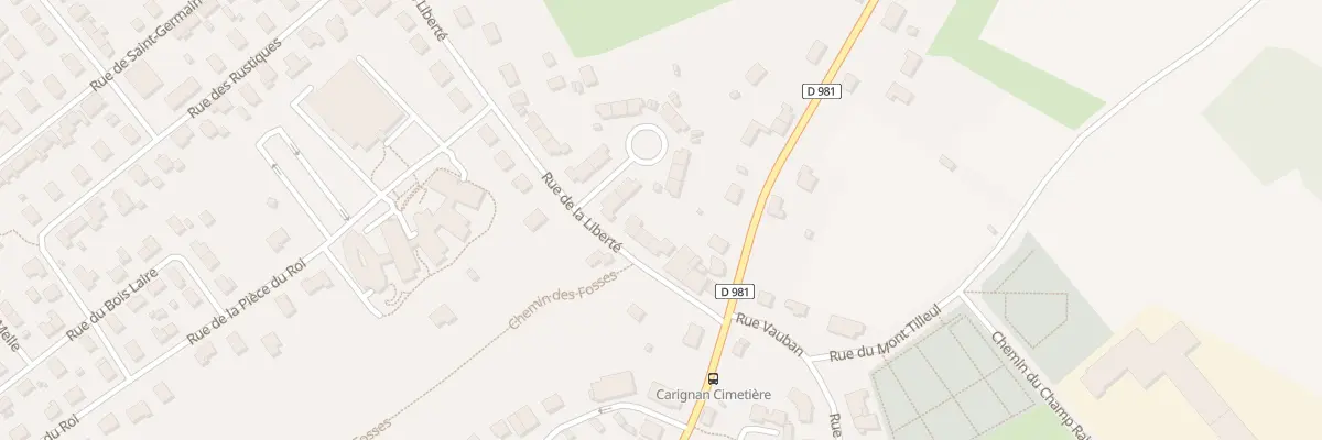 Plan du 10 Rue de la Liberte à Carignan