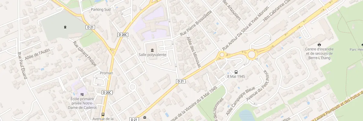 Plan du 14 Rue Jean Cristofol à Berre-l’Étang
