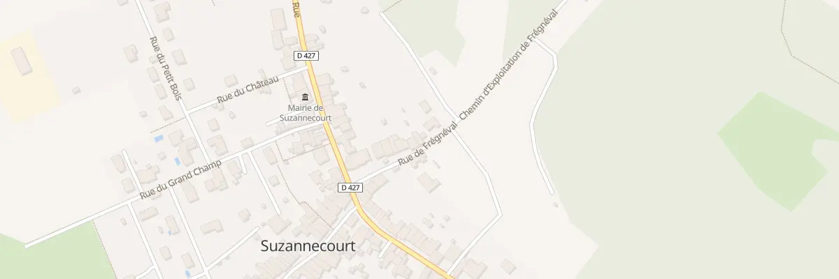 Plan du 11 Rue de Fregneval à Suzannecourt
