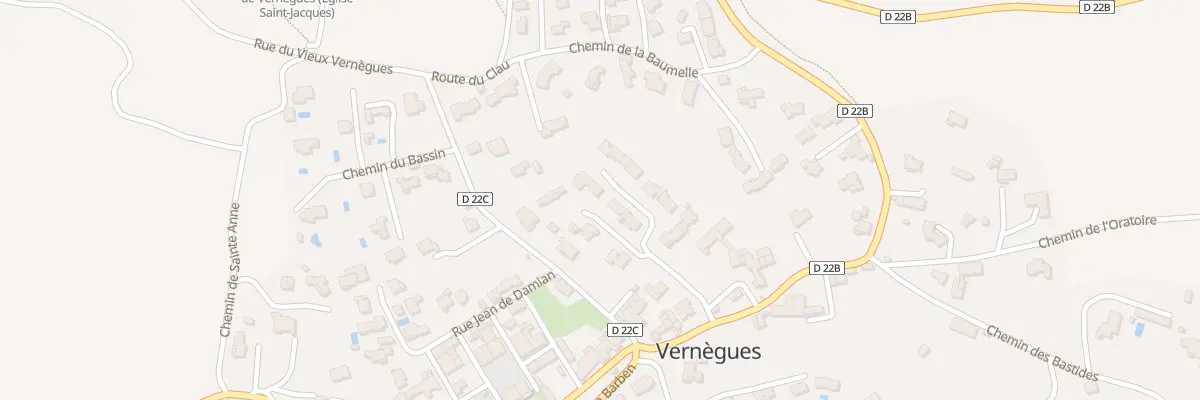 Plan du 8 Lot les Jardins du Jas à Vernègues