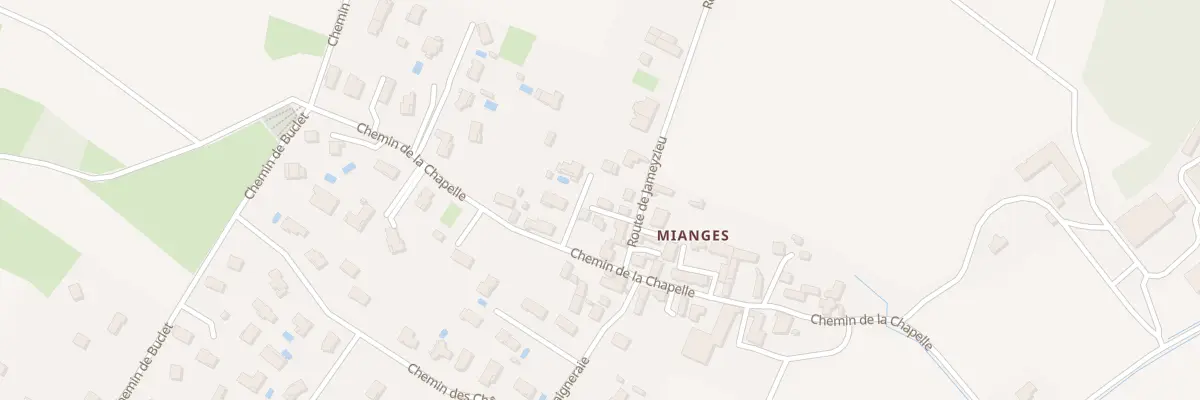 Plan du 53 Rte de Jameyzieu à Chamagnieu