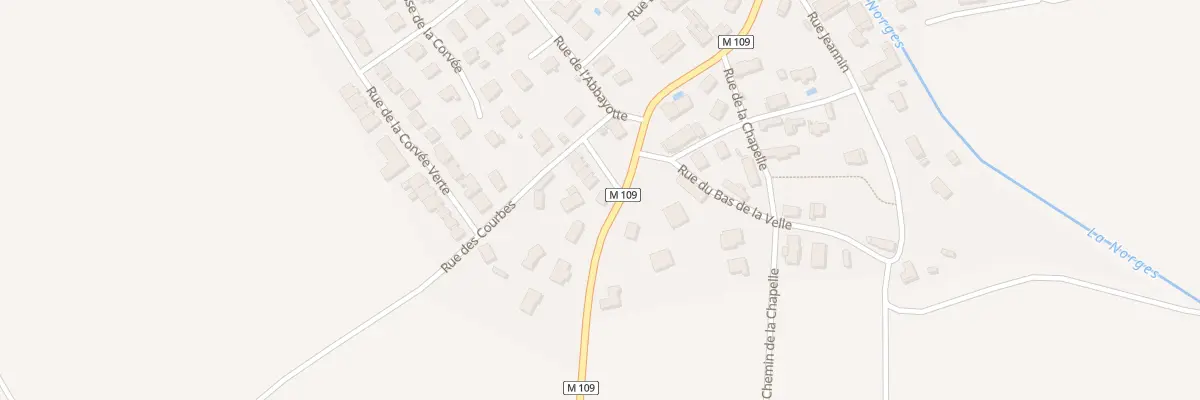 Plan du 4 Rue de Fauverney à Magny-sur-Tille