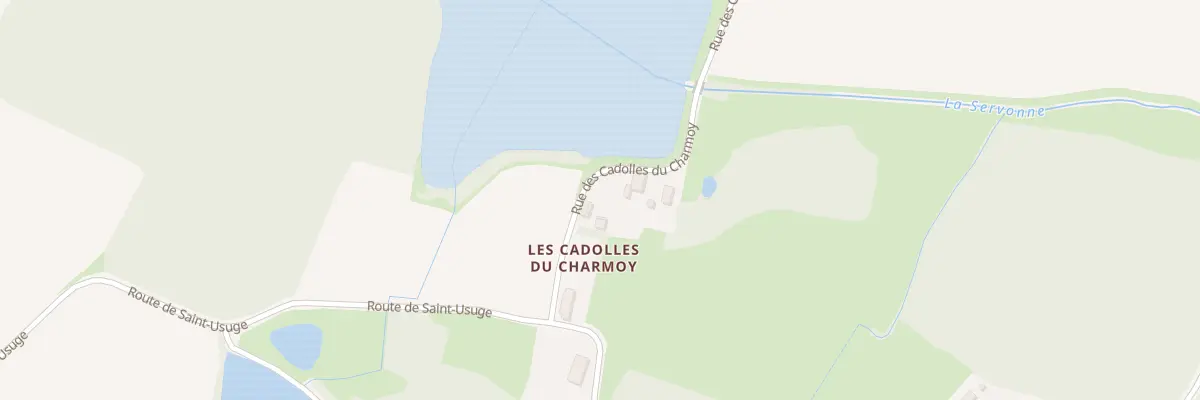 Plan du 90 Rue des Cadolles du Charmoy à Juif