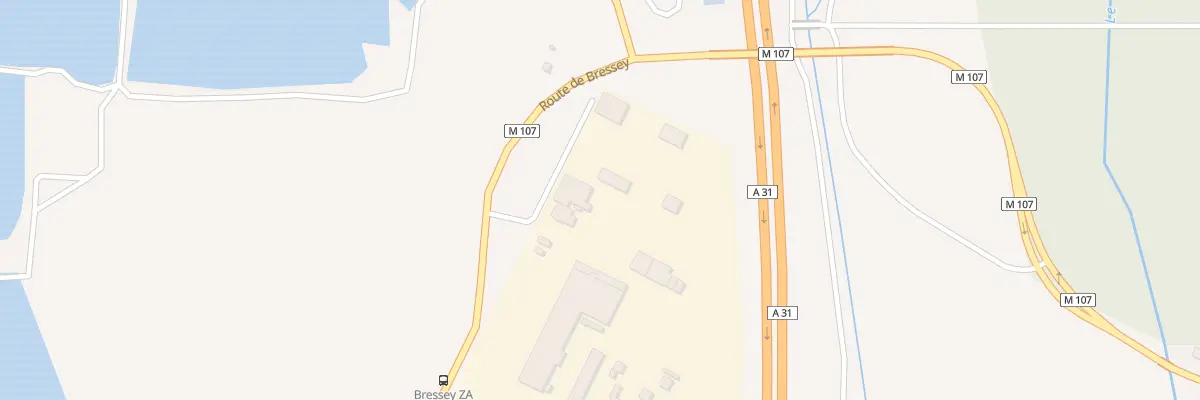 Plan de La Lisiere à Bressey-sur-Tille