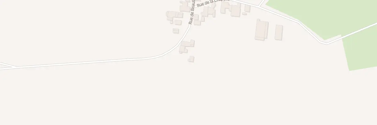 Plan du 2 Rue de Baulieu à Chevillon
