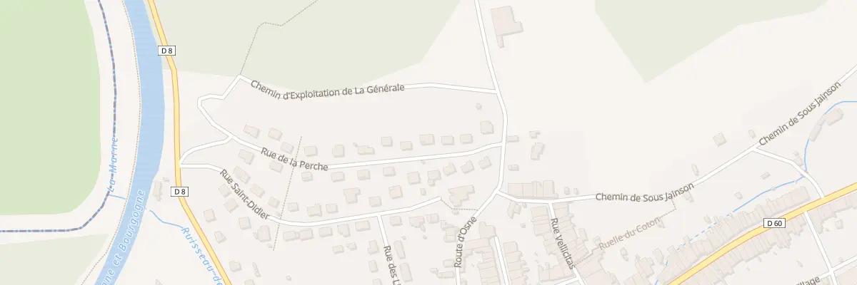 Plan du 7 Rue de la Perche à Thonnance-lès-Joinville