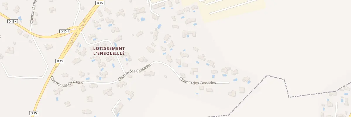 Plan du 17 Imp de l’Ensoleillé à Pélissanne