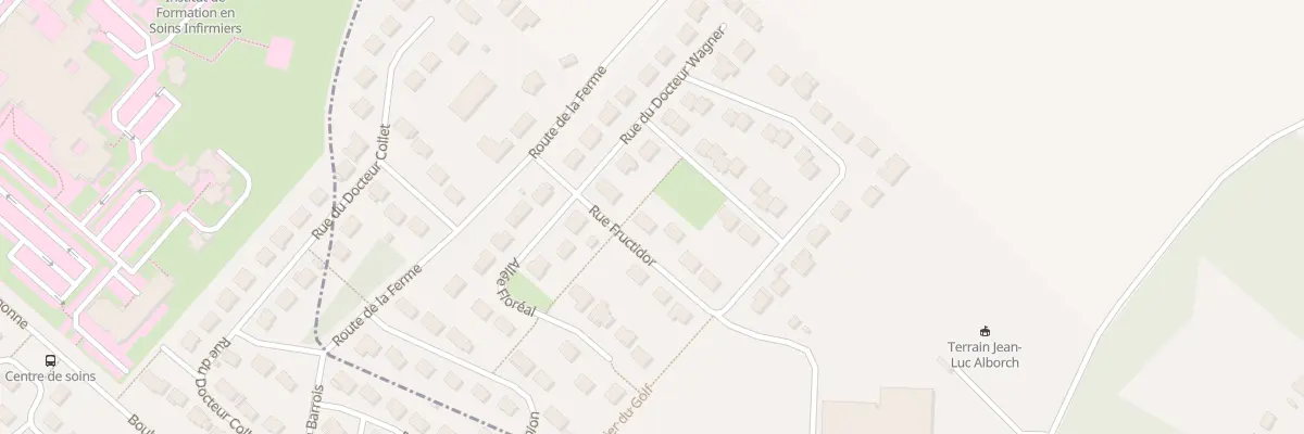 Plan du 6 Rue Fructidor à Behonne