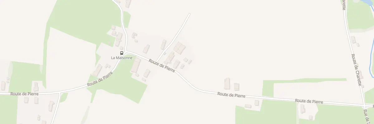 Plan du 21 Rte de Pierre à Saint-Bonnet-en-Bresse