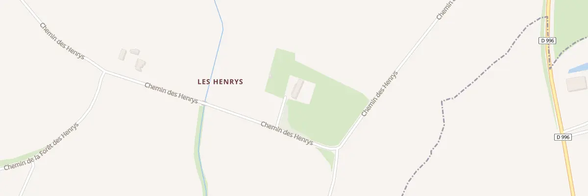 Plan du 7 Chem des Henrys à Devrouze