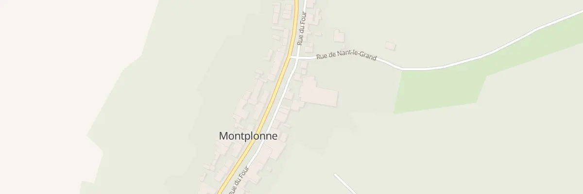 Plan du 13 Rue du Four à Montplonne