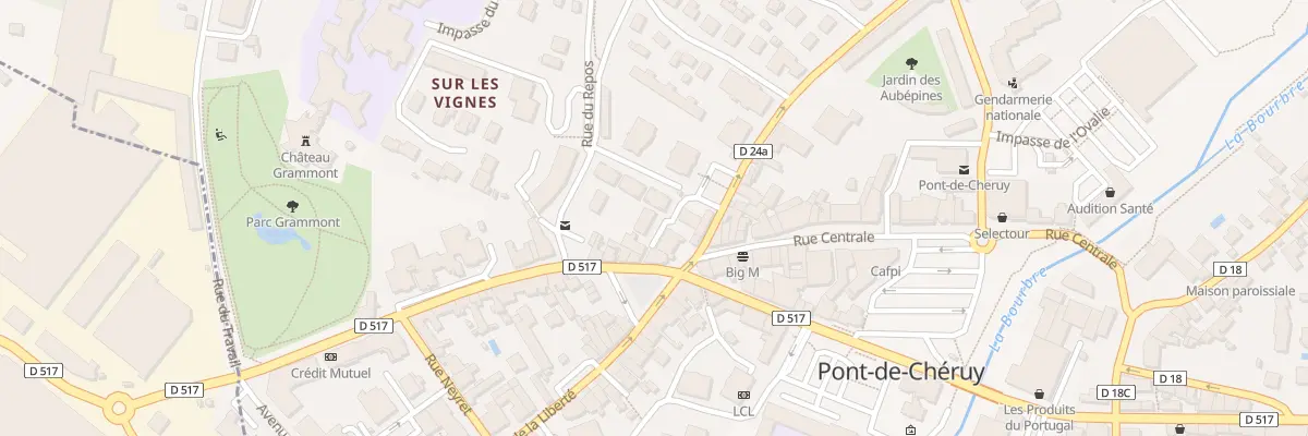Plan du 3D Rue Aimé Pinel à Pont-de-Chéruy