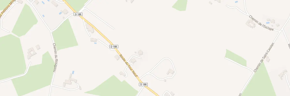 Plan du 495A Rte du Four Neuf à Oppède