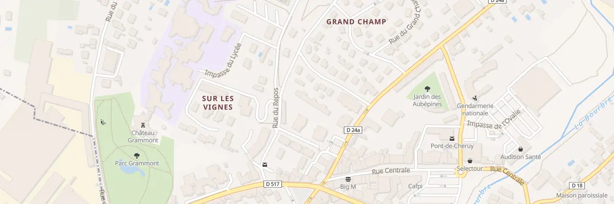 Plan du 10 Bd Léon Gontier à Pont-de-Chéruy